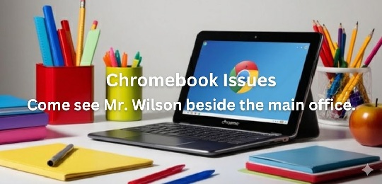 Chromebook Repair Message